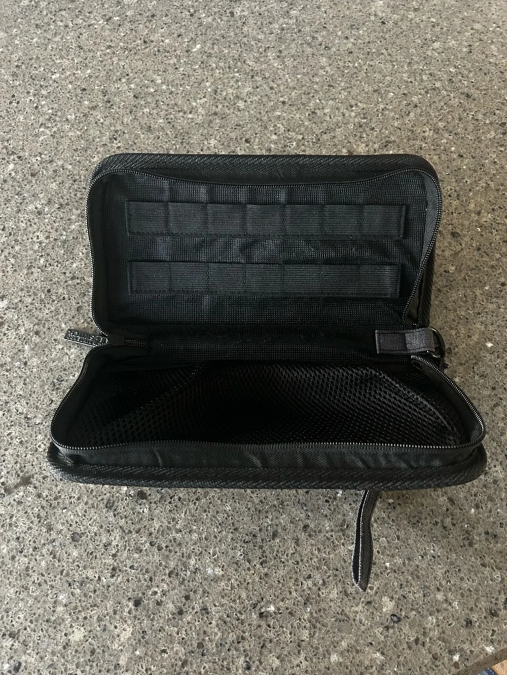 Nintendo Gray Travel Case with Red Logo Patch